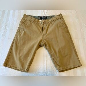 Quiksilver Khaki Shorts Slim-Straight W30